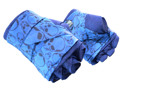 ★ Hand Wraps | Cobalt Skulls image