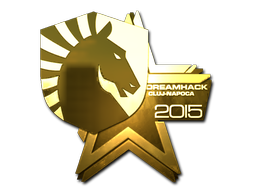 Sticker | Team Liquid (Gold) | Cluj-Napoca 2015 image