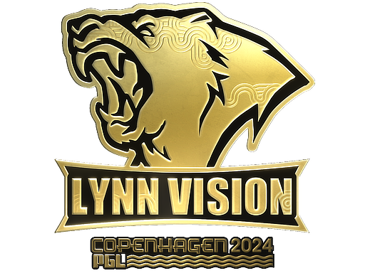 Sticker | Lynn Vision (Gold) | Copenhagen 2024 image