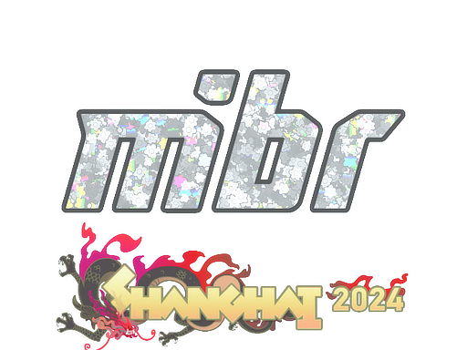 Sticker | MIBR (Glitter) | Shanghai 2024 image