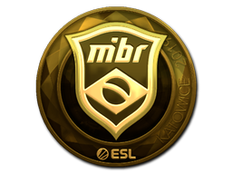 Sticker | MIBR (Gold) | Katowice 2019 image