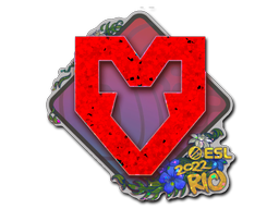 Sticker | MOUZ (Glitter) | Rio 2022 image