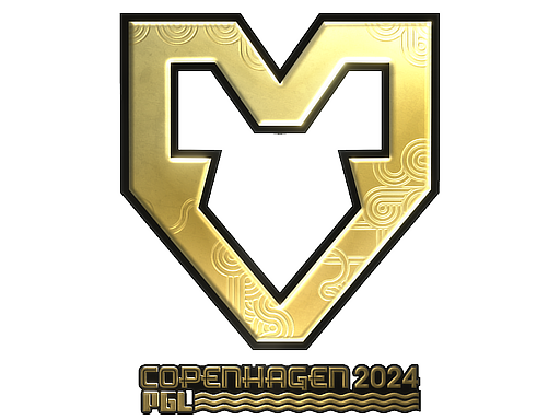 Sticker | MOUZ (Gold) | Copenhagen 2024 image