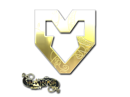 Sticker | MOUZ (Gold) | Paris 2023 image