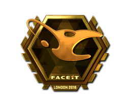 Sticker | mousesports (Gold) | London 2018 image