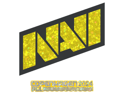 Sticker | Natus Vincere (Glitter) | Copenhagen 2024 image