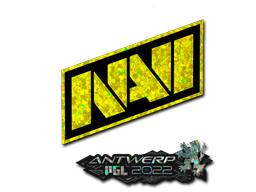 Sticker | Natus Vincere (Glitter) | Antwerp 2022 image
