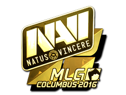 Sticker | Natus Vincere (Gold) | MLG Columbus 2016 image