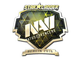 Sticker | Natus Vincere (Gold) | Berlin 2019 image