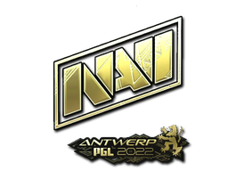 Sticker | Natus Vincere (Gold) | Antwerp 2022 image