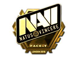Sticker | Natus Vincere (Gold) | London 2018 image