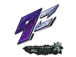 Sticker | 9z Team (Glitter) | Antwerp 2022 image