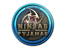 Sticker | Ninjas in Pyjamas (Foil) | Cologne 2014 image