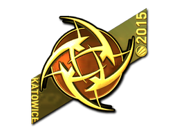 Sticker | Ninjas in Pyjamas (Gold) | Katowice 2015 image