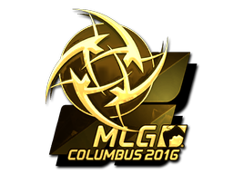 Sticker | Ninjas in Pyjamas (Gold) | MLG Columbus 2016 image