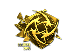Sticker | Ninjas in Pyjamas (Gold) | Cologne 2016 image