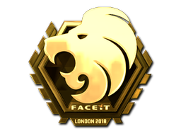 Sticker | North (Gold) | London 2018 image