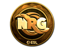 Sticker | NRG (Gold) | Katowice 2019 image