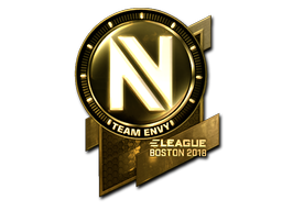 Sticker | Team EnVyUs (Gold) | Boston 2018 image