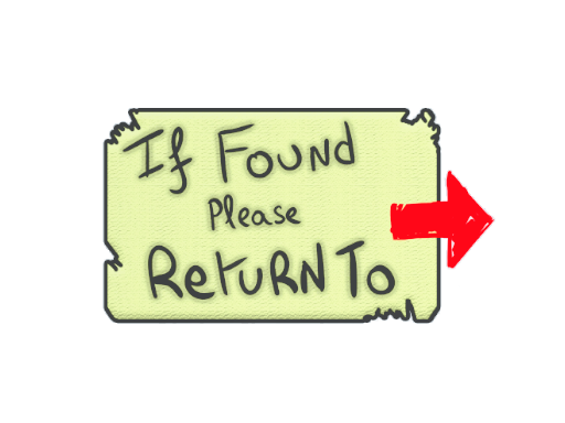 Please Return To image