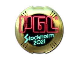 Sticker | PGL (Gold) | Stockholm 2021 image
