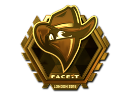 Sticker | Renegades (Gold) | London 2018 image