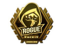 Sticker | Rogue (Gold) | London 2018 image