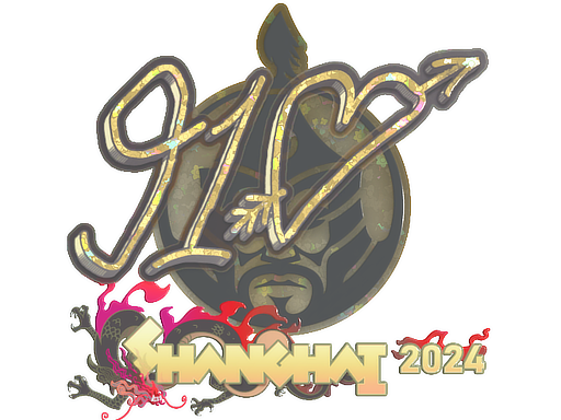Sticker | 910 (Glitter) | Shanghai 2024 image