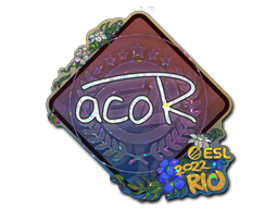 Sticker | acoR (Glitter) | Rio 2022 image