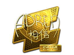 Sticker | AdreN (Gold) | Atlanta 2017 image