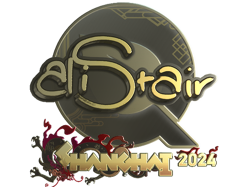 Sticker | aliStair (Gold) | Shanghai 2024 image
