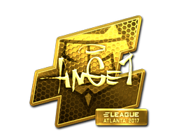Sticker | ANGE1 (Gold) | Atlanta 2017 image