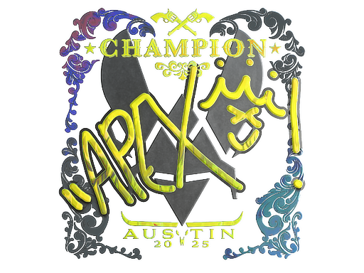 Sticker | apEX (Holo, Champion) | Austin 2025 image