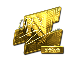 Sticker | apEX (Gold) | Atlanta 2017 image