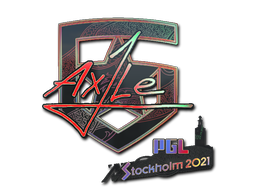 Sticker | Ax1Le (Holo) | Stockholm 2021 image