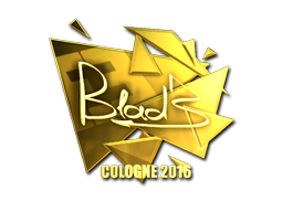 Sticker | B1ad3 (Gold) | Cologne 2016 image