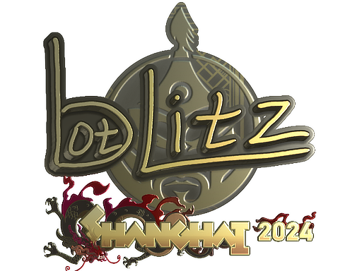 Sticker | bLitz (Gold) | Shanghai 2024 image