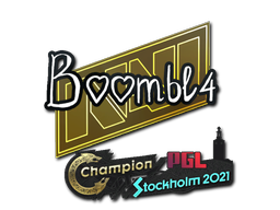 Sticker | Boombl4 | Stockholm 2021 image