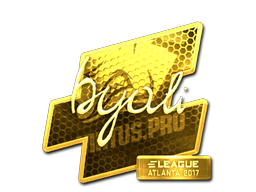 Sticker | byali (Gold) | Atlanta 2017 image