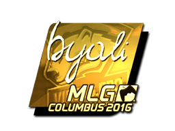 Sticker | byali (Gold) | MLG Columbus 2016 image