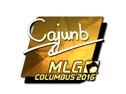 Sticker | cajunb (Gold) | MLG Columbus 2016 image