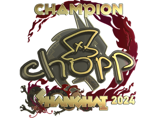 chopper (Gold, Champion) | Shanghai 2024 image