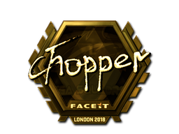 chopper (Gold) | London 2018 image