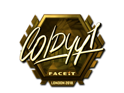 COLDYY1 (Gold) | London 2018 image