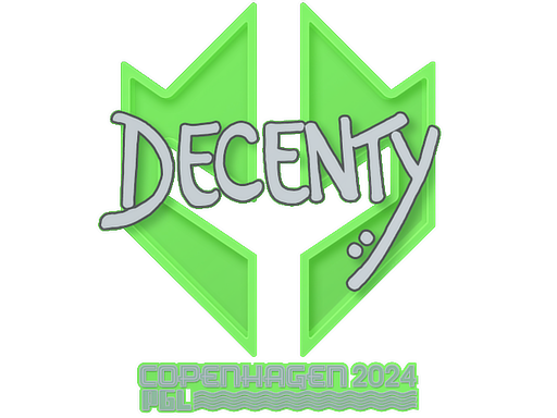 Sticker | decenty | Copenhagen 2024 image