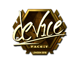 device (Gold) | London 2018 image