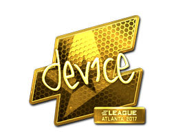 Sticker | device (Gold) | Atlanta 2017 image