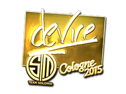 Sticker | device (Gold) | Cologne 2015 image