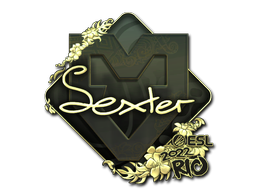 Sticker | dexter (Gold) | Rio 2022 image