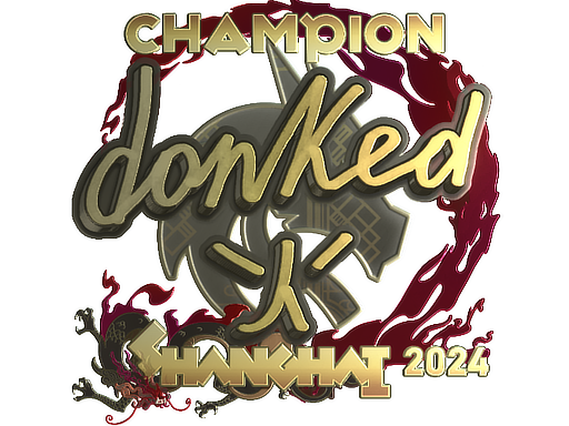 donk (Gold, Champion) | Shanghai 2024 image